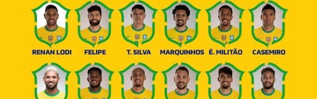 世界杯官方平台-巴西队公布24人美洲杯大名单 弟媳in 阿尔维斯out